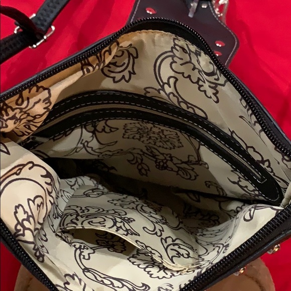 Crossbody bag with crystal accent - Picture 3 of 4